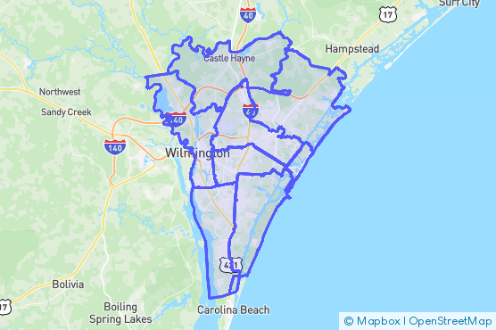 Service Area Map