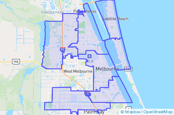 Service Area Map