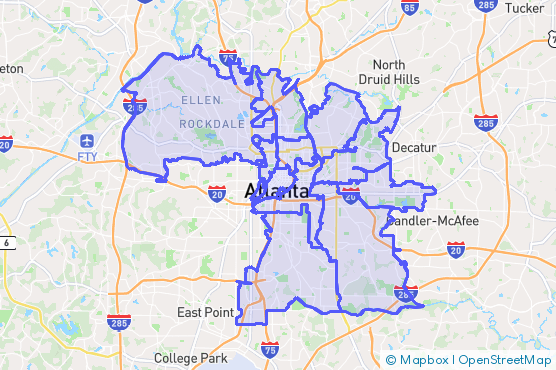 Service Area Map