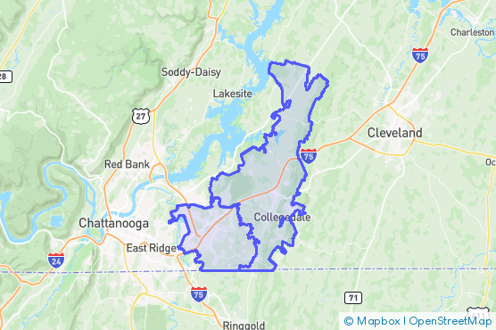 Service Area Map