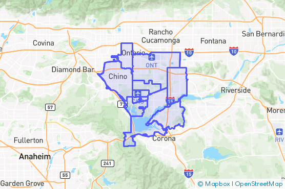 Service Area Map