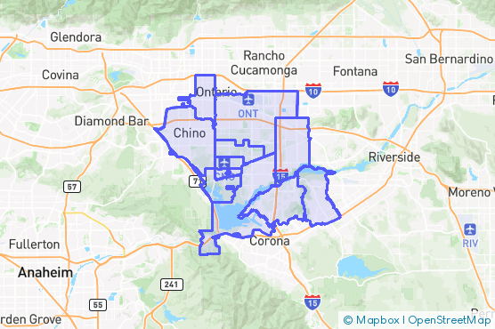 Service Area Map