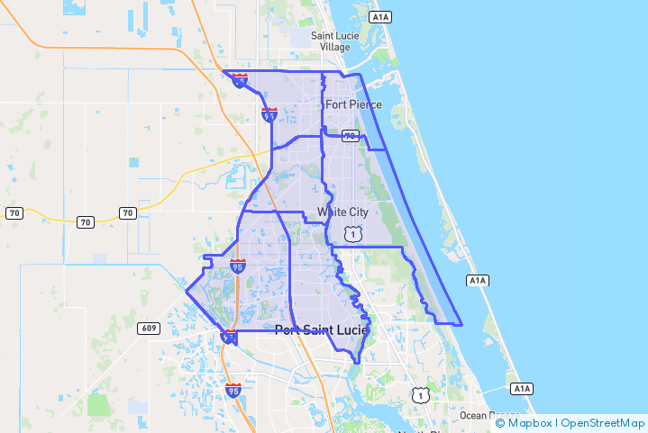 Service Area Map