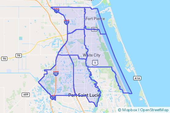 Service Area Map