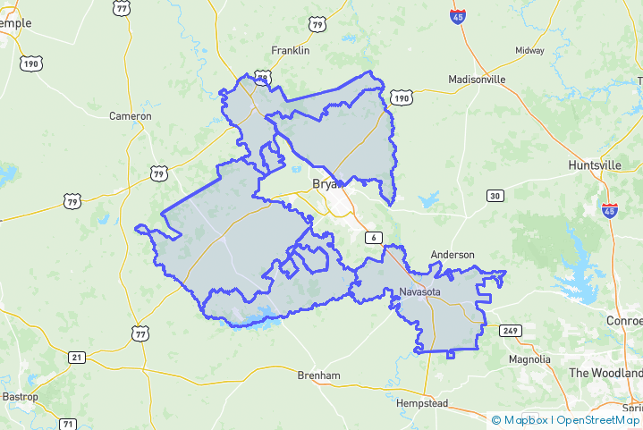 Service Area Map
