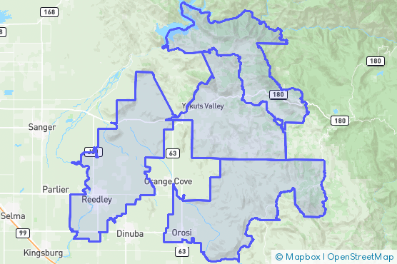 Service Area Map