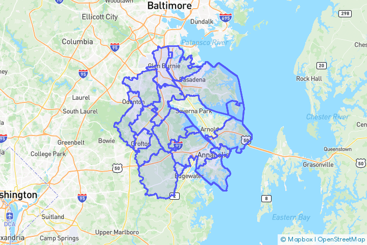 Service Area Map