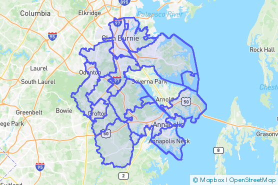 Service Area Map