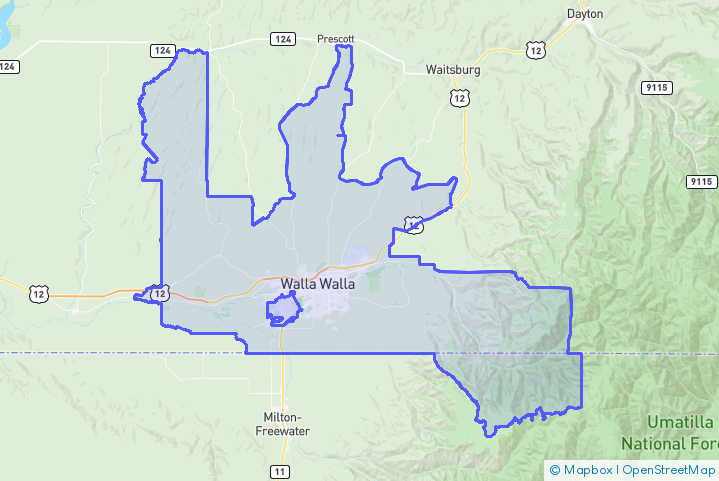 Service Area Map
