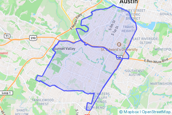 Service Area Map