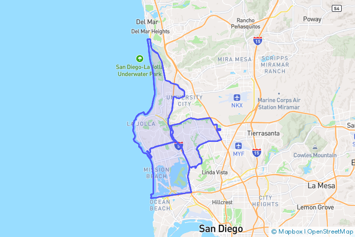 Service Area Map