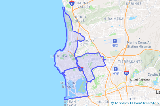 Service Area Map