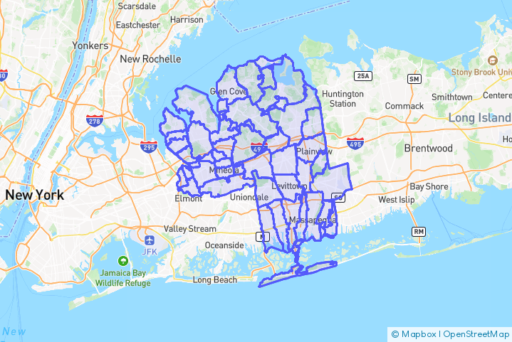 Service Area Map