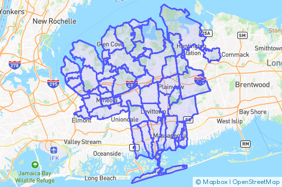 Service Area Map