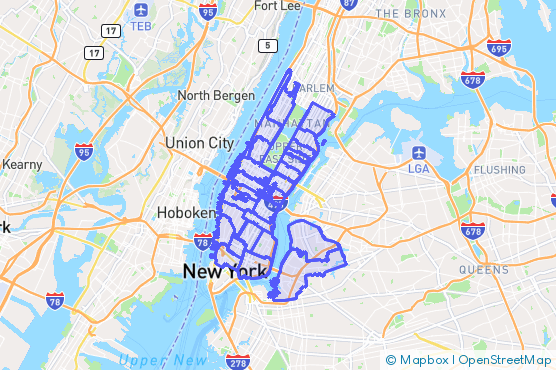 Service Area Map