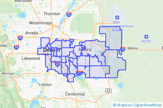 Service Area Map
