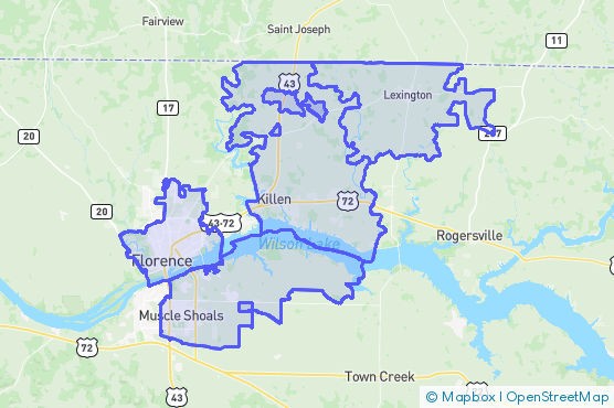 Service Area Map