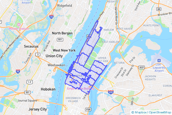 Service Area Map