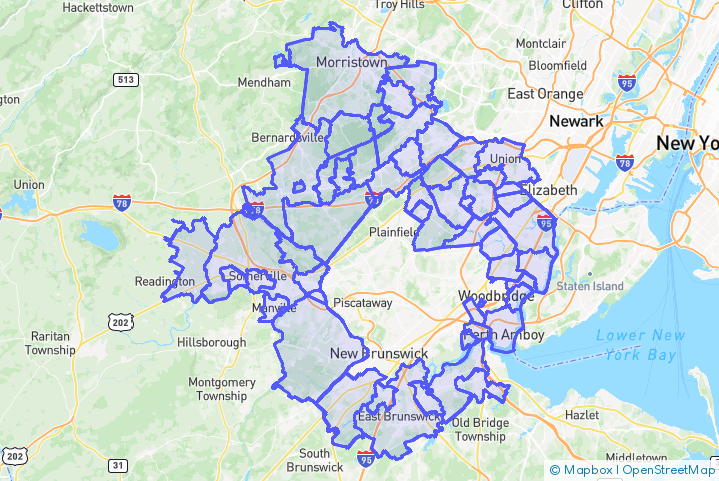 Service Area Map
