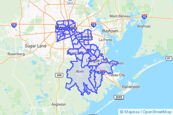Service Area Map