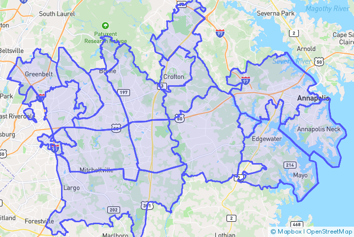 Service Area Map