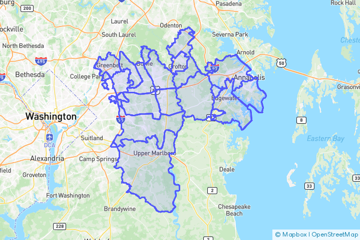 Service Area Map