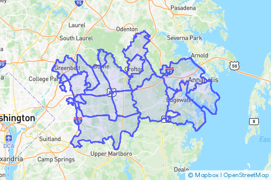 Service Area Map