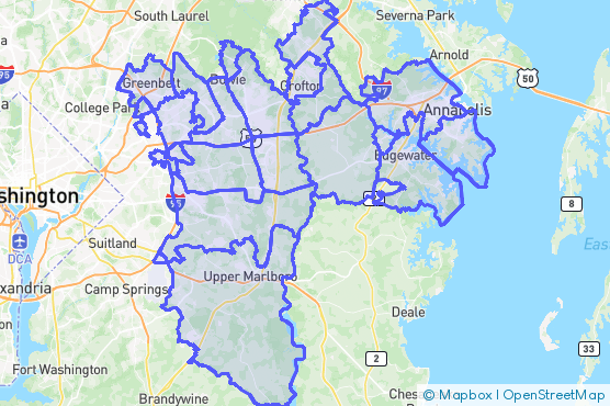 Service Area Map