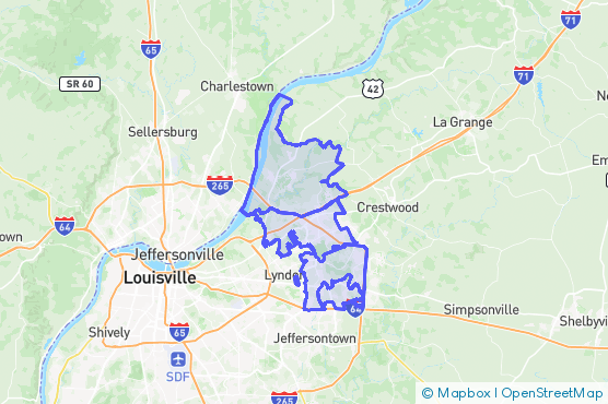 Service Area Map