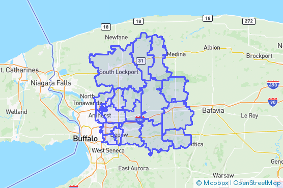 Service Area Map