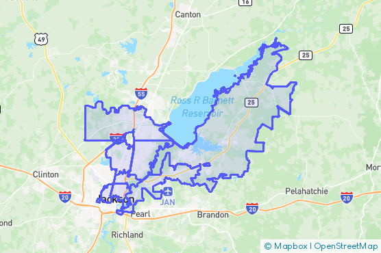 Service Area Map