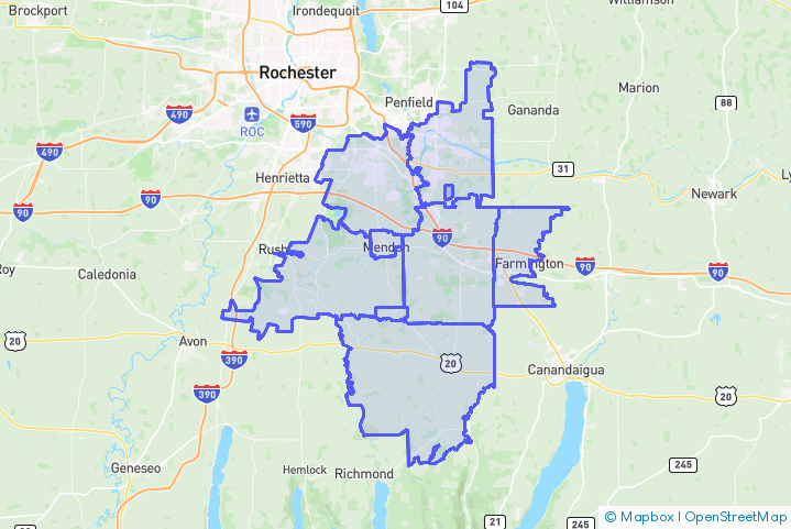 Service Area Map