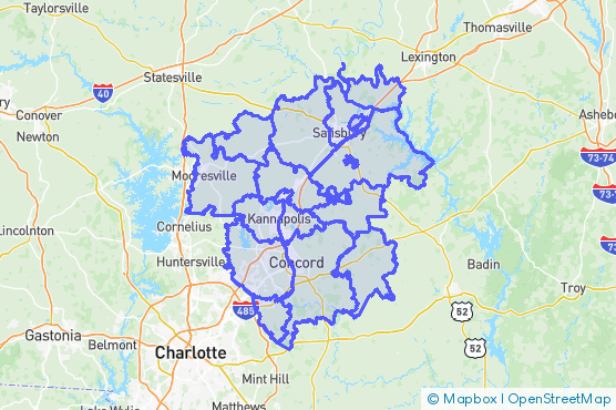 Service Area Map