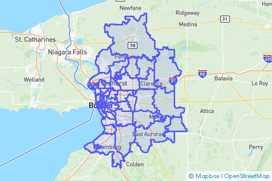Service Area Map