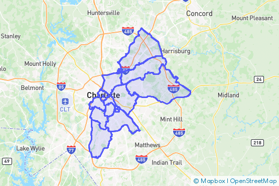 Service Area Map
