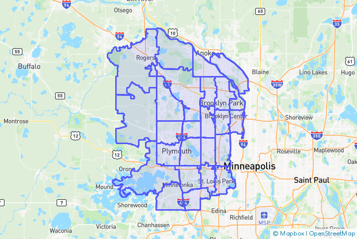 Service Area Map