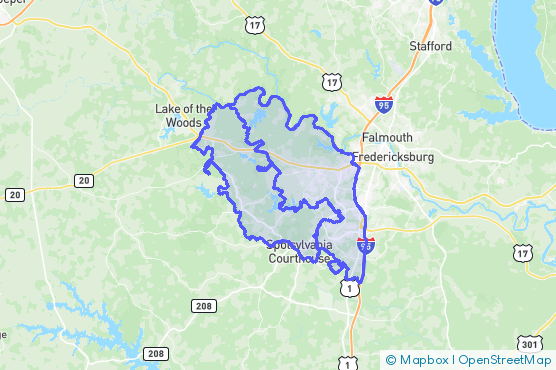 Service Area Map
