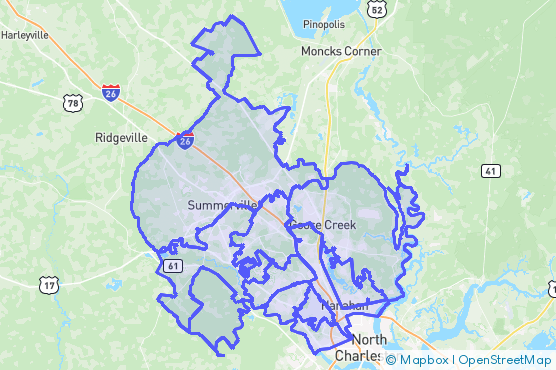 Service Area Map