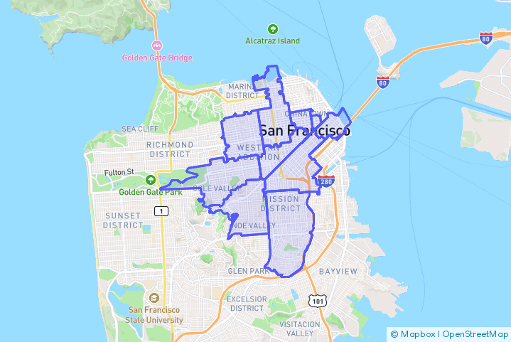 Service Area Map