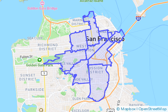 Service Area Map