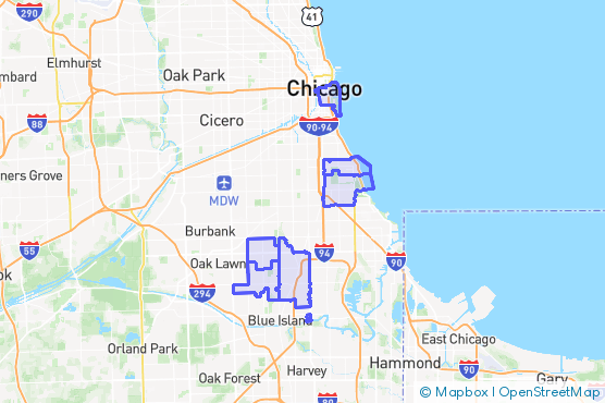 Service Area Map