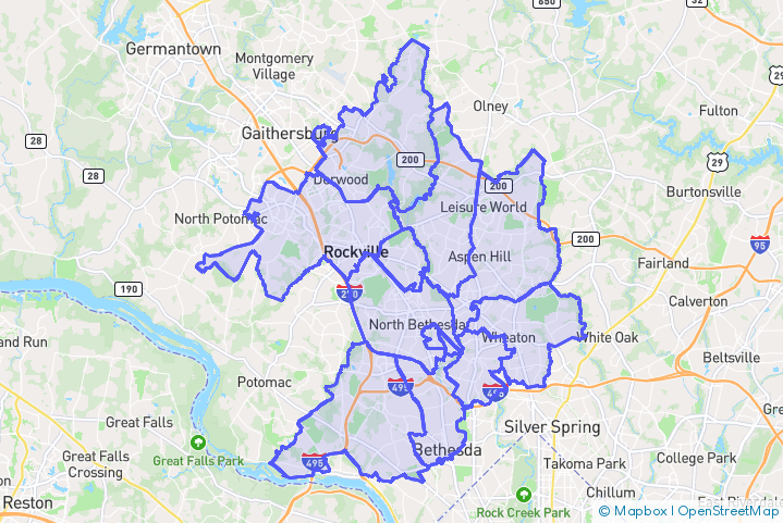 Service Area Map