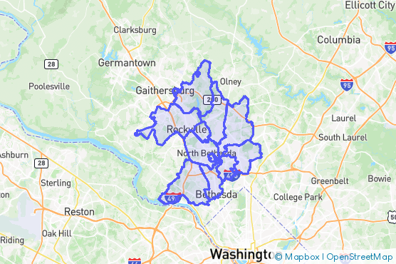 Service Area Map