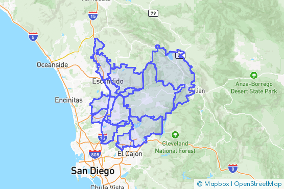 Service Area Map