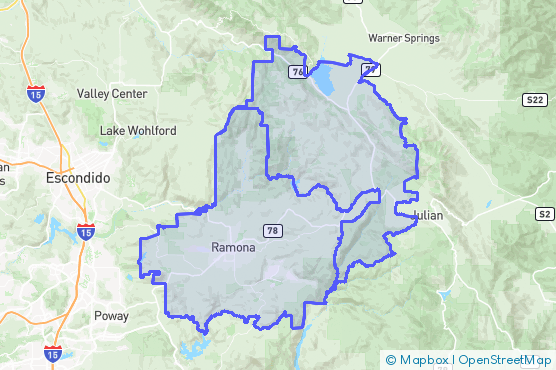 Service Area Map