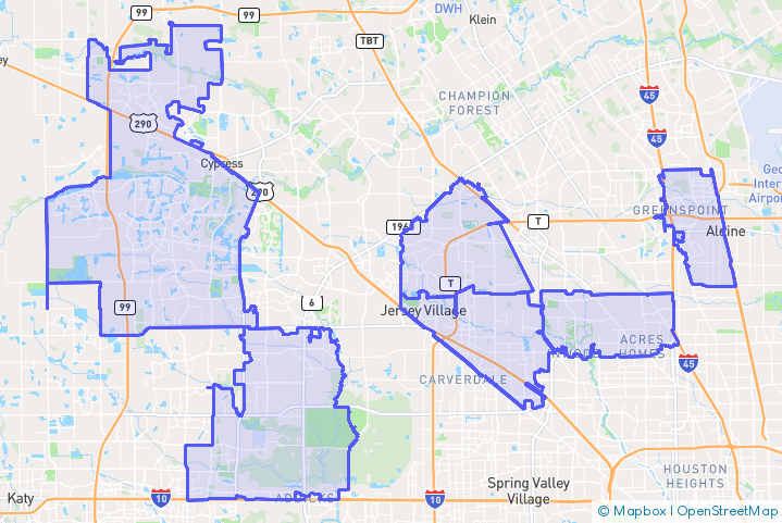 Service Area Map
