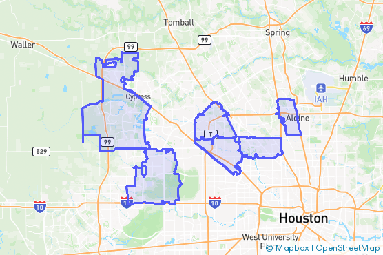Service Area Map
