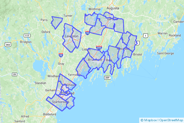 Service Area Map