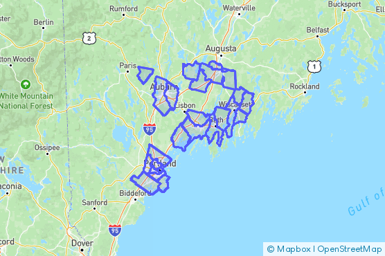 Service Area Map