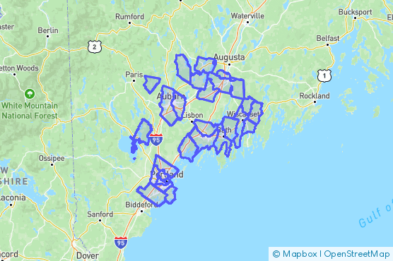 Service Area Map